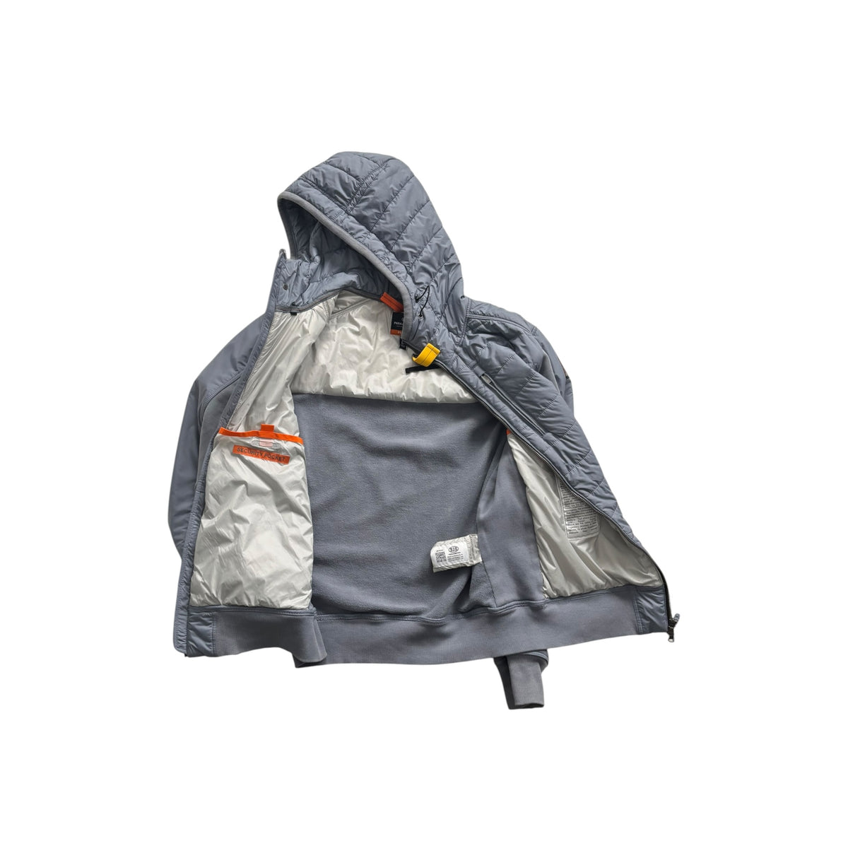 PARAJUMPERS GORDON HOODED FLEECE CARDIGAN