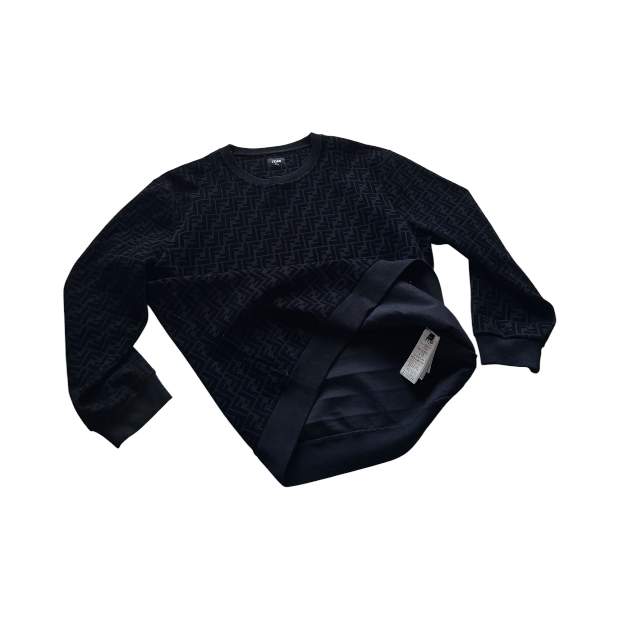 FENDI FF MONOGRAM CREWNECK
