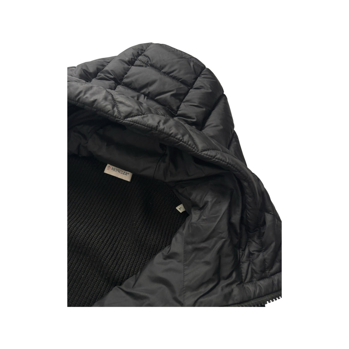 MONCLER HOODED CARDIGAN