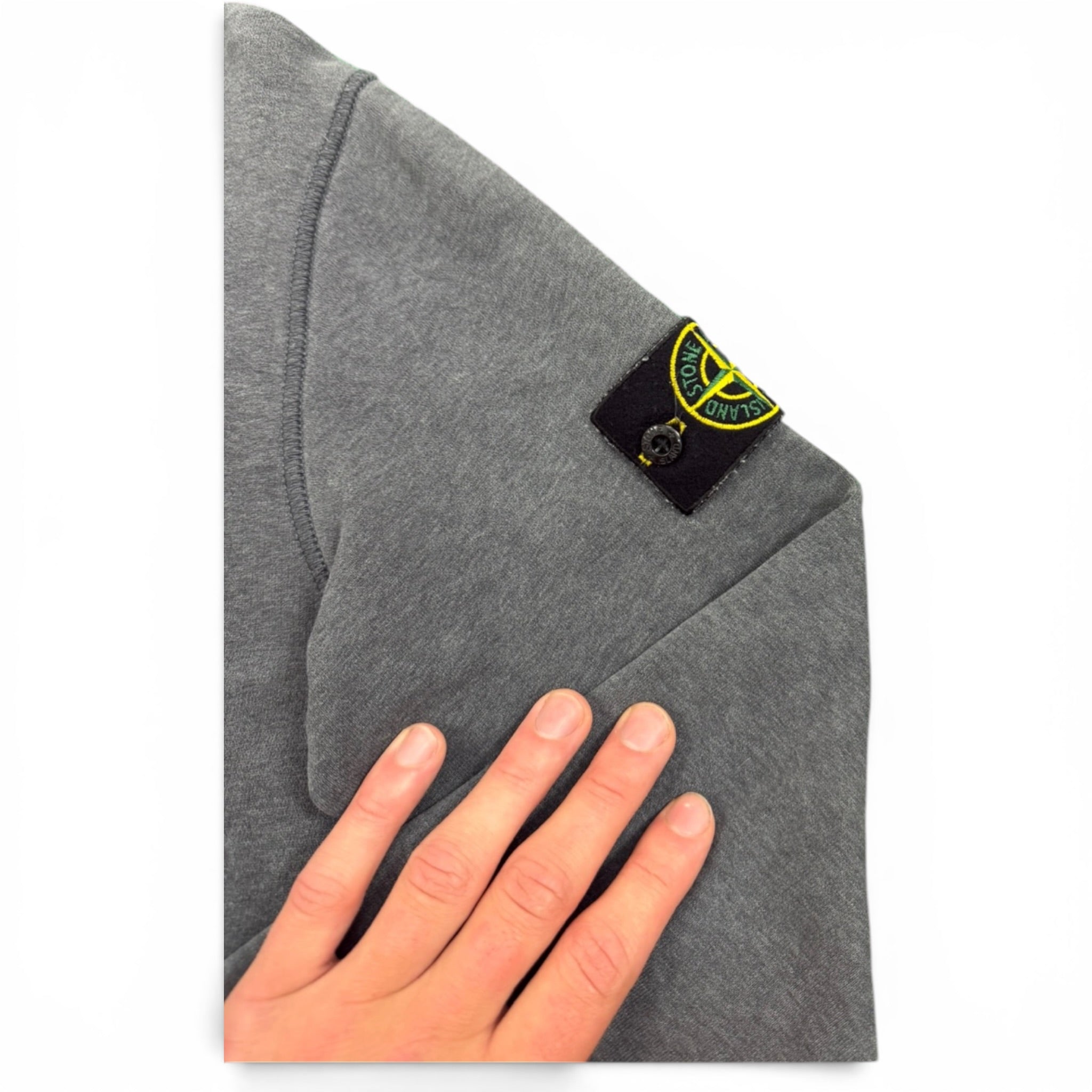 STONE ISLAND ZIP-UP HOODIE