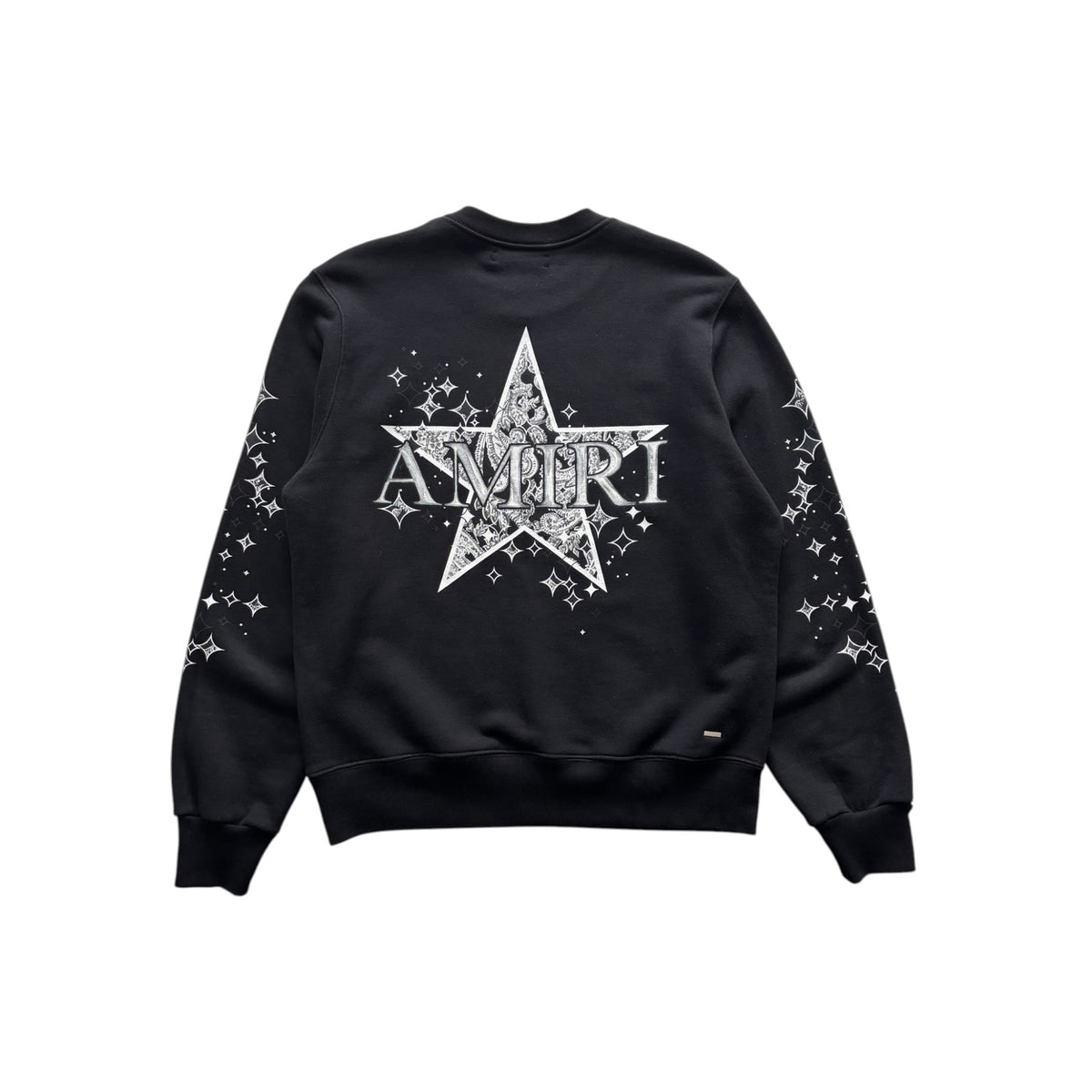 AMIRI PAISLEY STAR CREWNECK