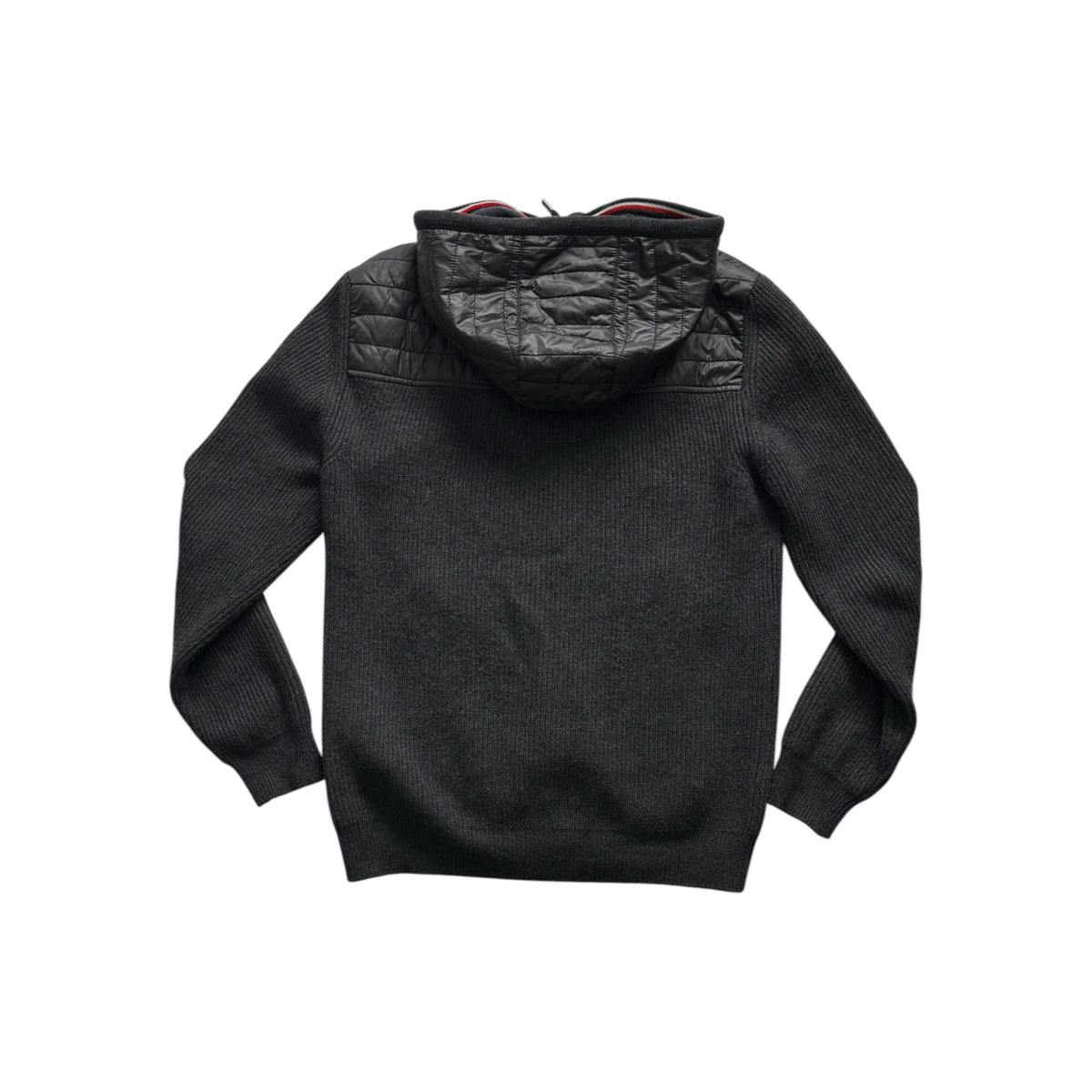 MONCLER HOODED CARDIGAN