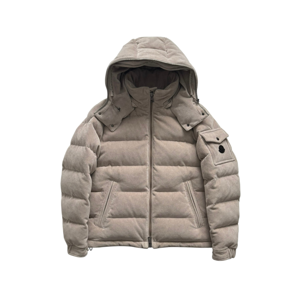 MONCLER BLEND CORDUROY MAYA DOWN JACKET