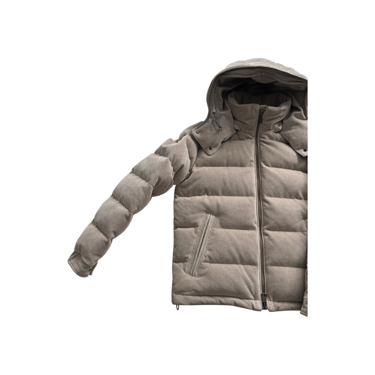 MONCLER BLEND CORDUROY MAYA DOWN JACKET