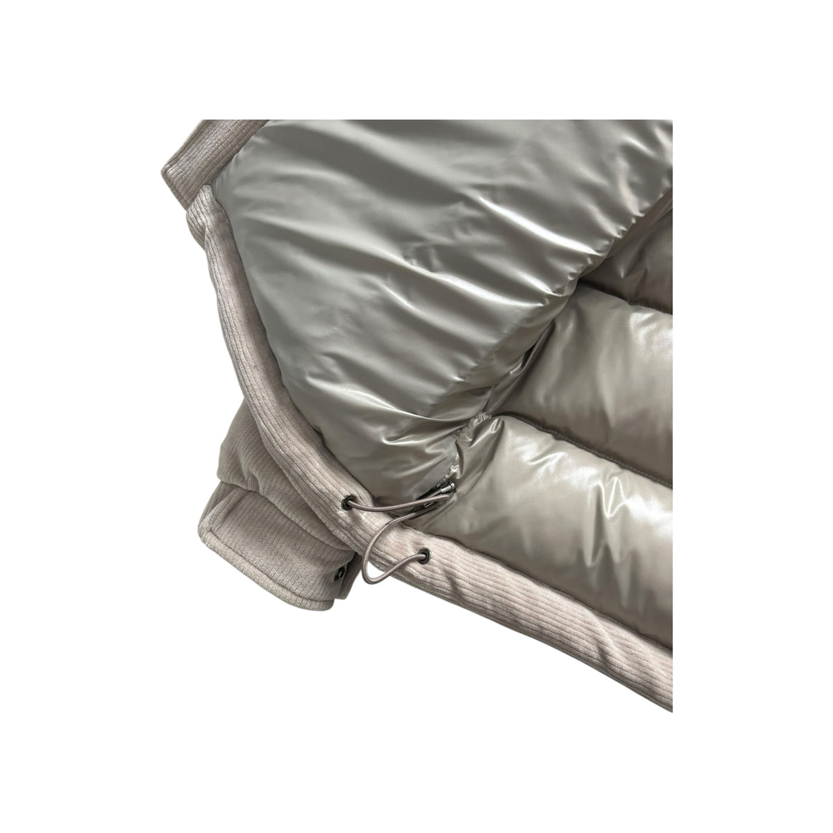 MONCLER BLEND CORDUROY MAYA DOWN JACKET