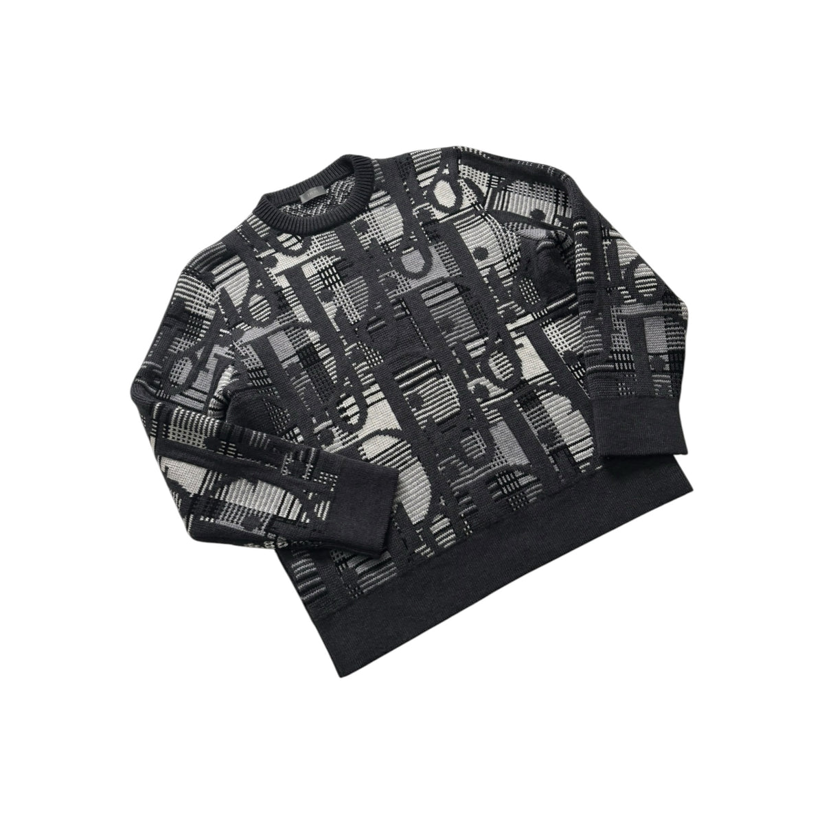 DIOR OBLIQUE WOOL SWEATER