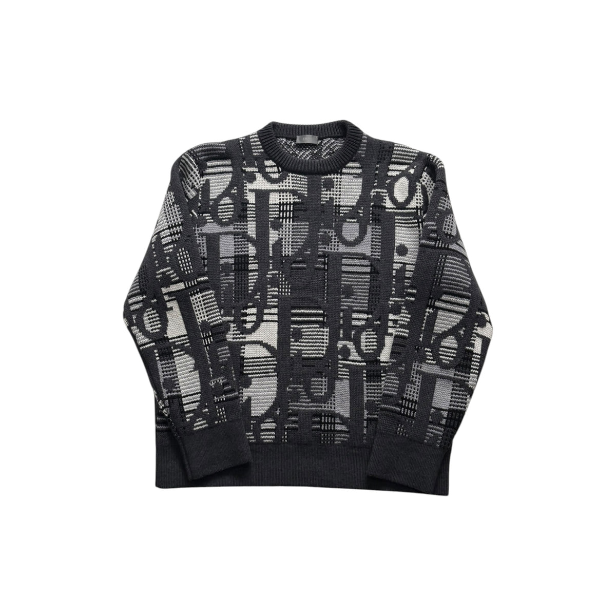 DIOR OBLIQUE WOOL SWEATER