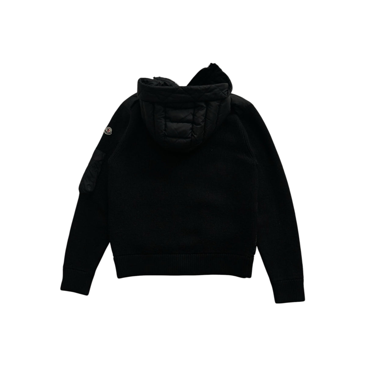 MONCLER HOODED CARDIGAN TRICOT