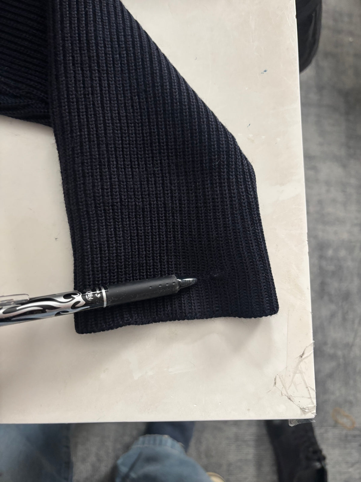 MONCLER PADDED TRICOLOR CARDIGAN