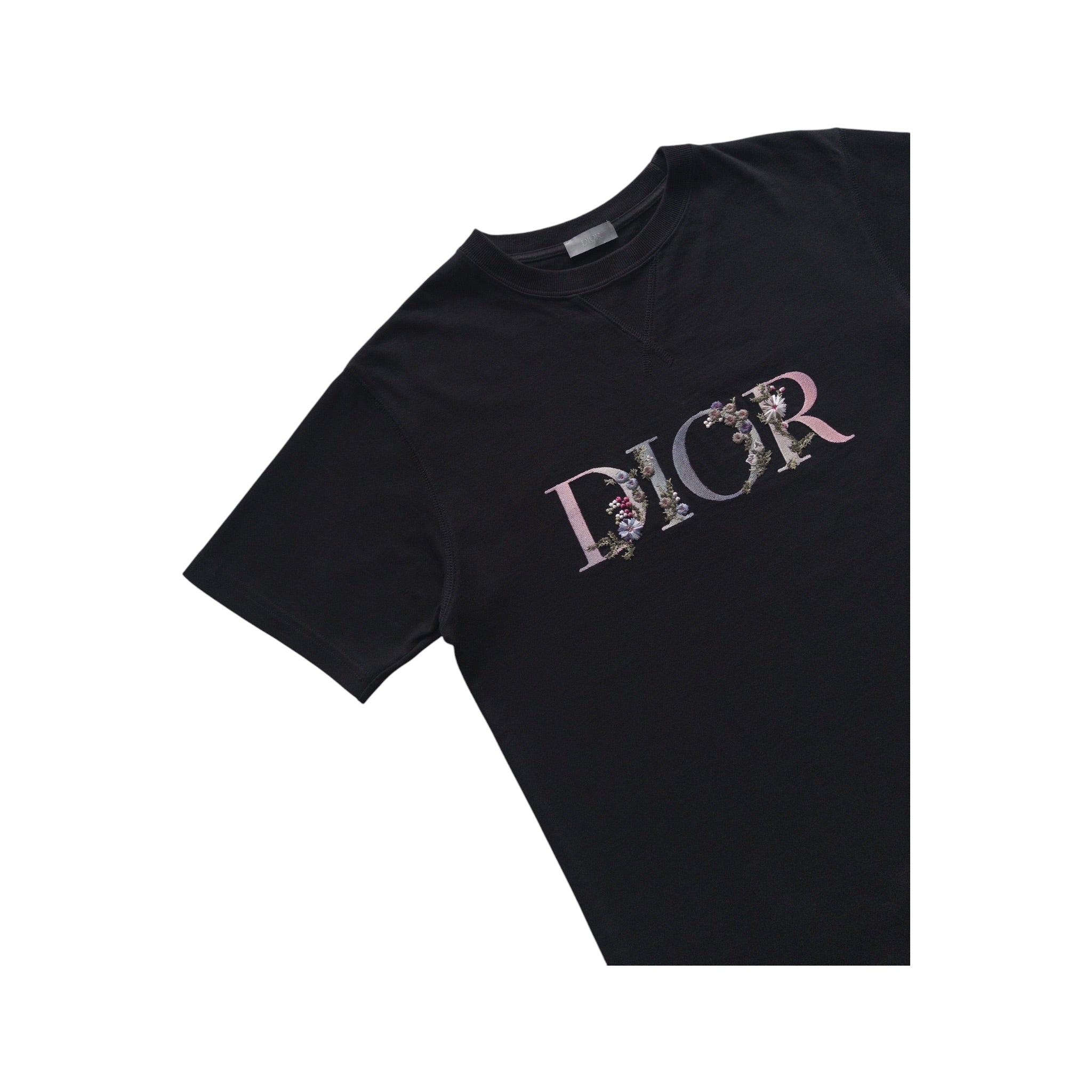 DIOR FLORAL LOGO T-SHIRT