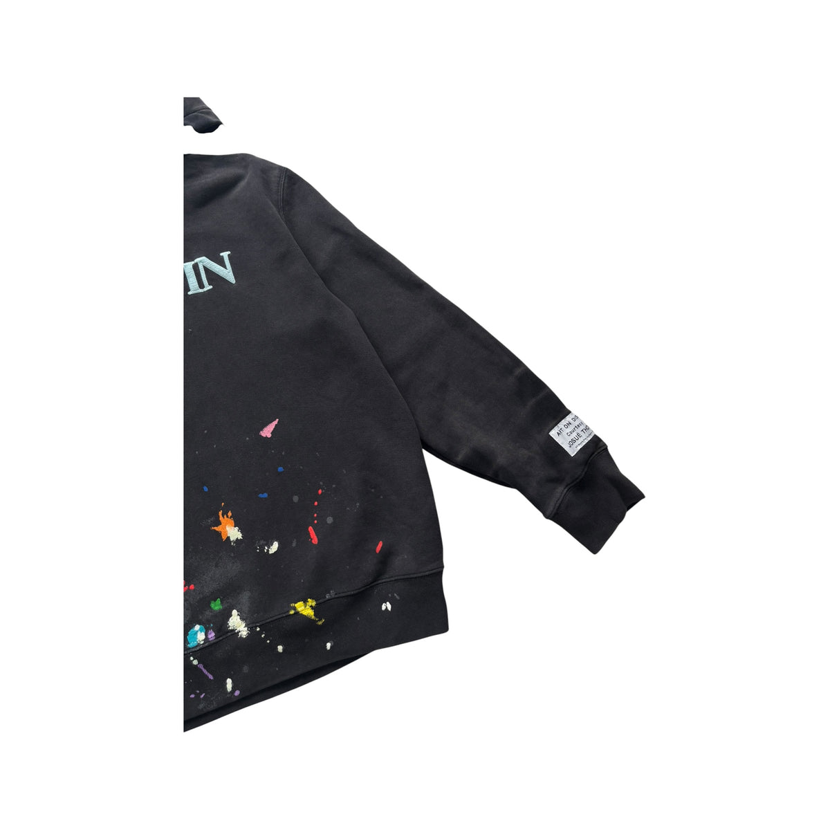 GALLERY DEPT X LANVIN PAINT SPLATTER HOODIE