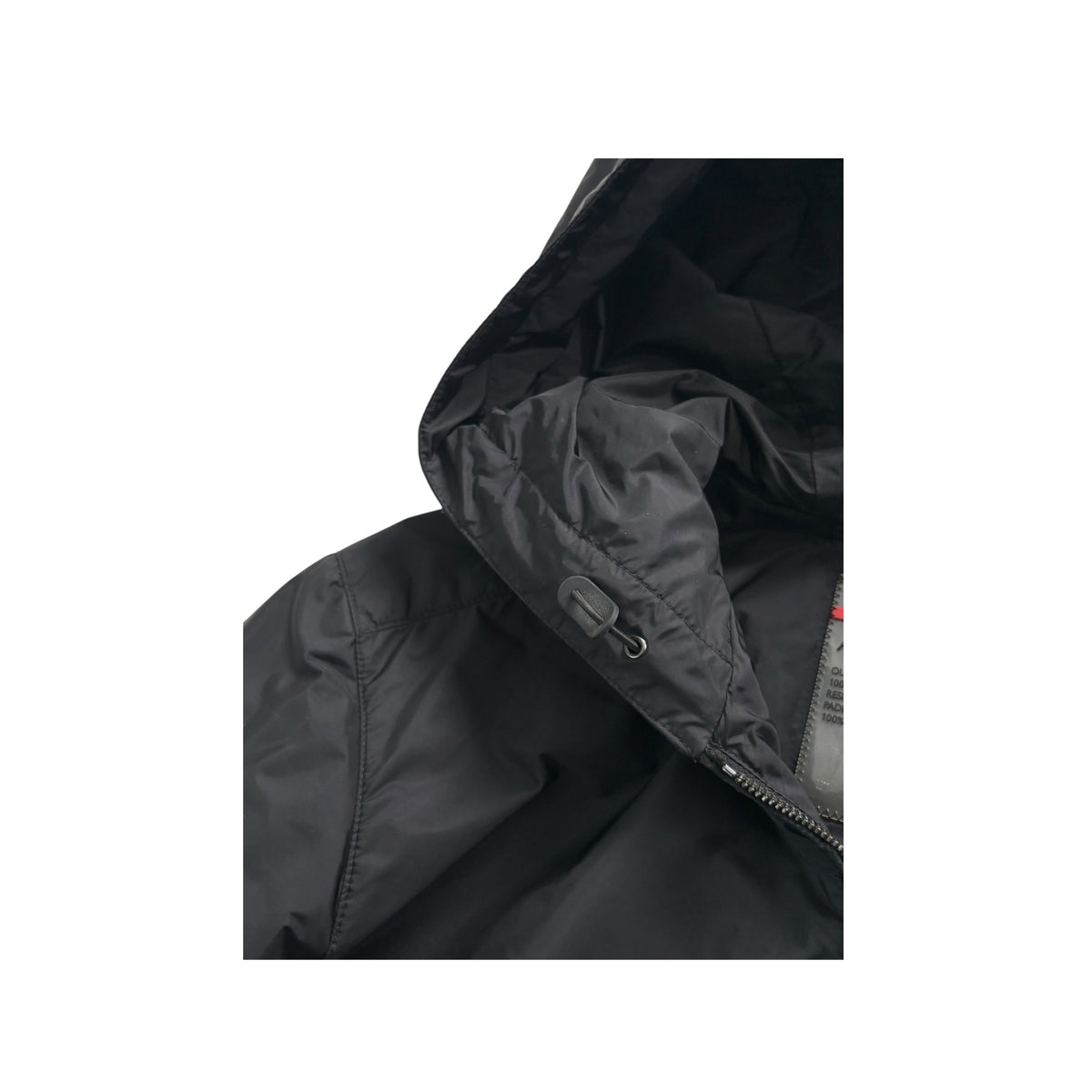 PRADA HOODED NYLON LIGHTWEIGHT JACKET