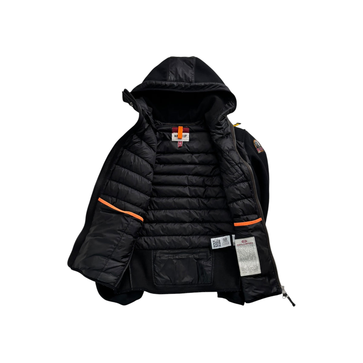 PARAJUMPERS HYBRID NOLAN HOODED CARDIGAN