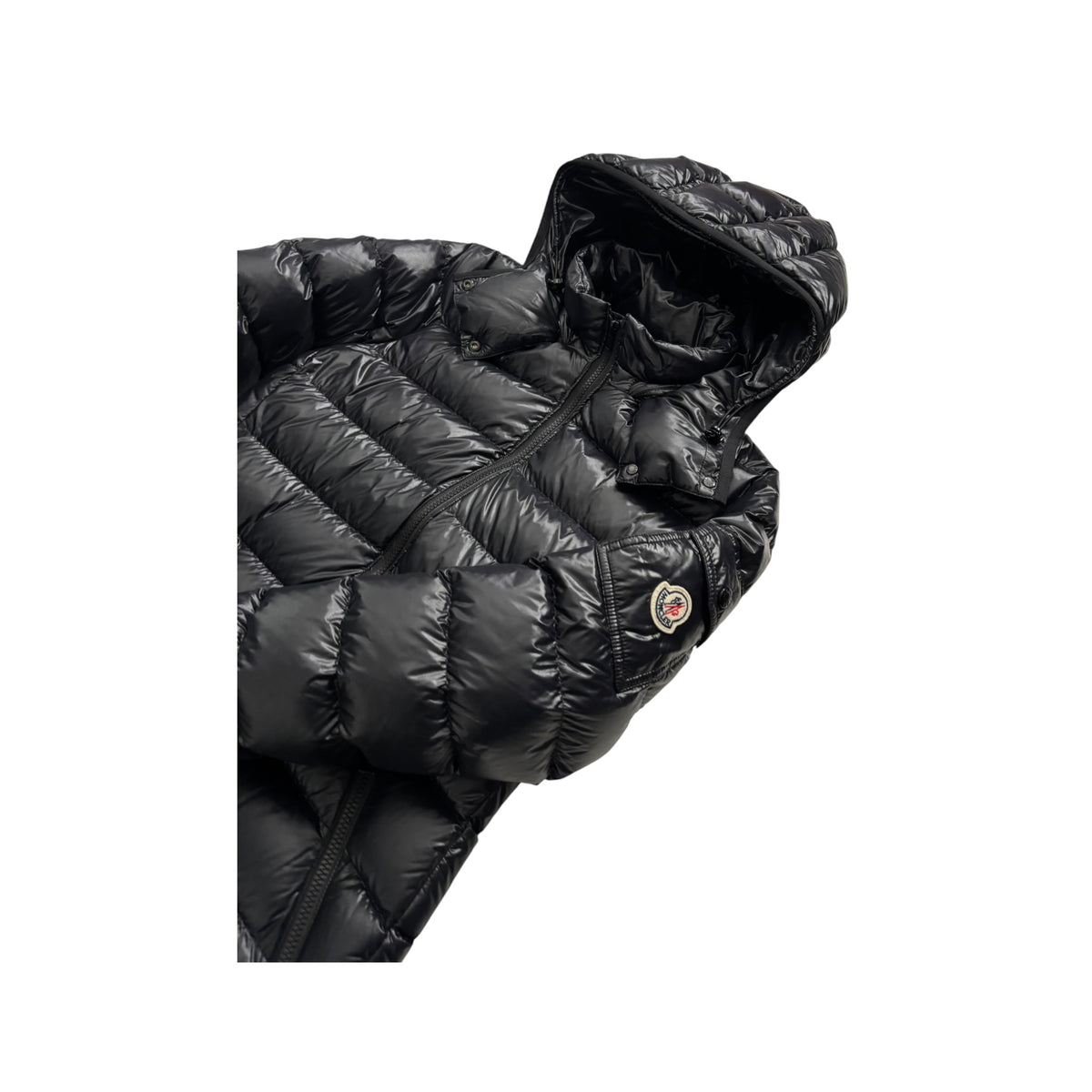 MONCLER WOMENS MOKA LONG DOWN JACKET