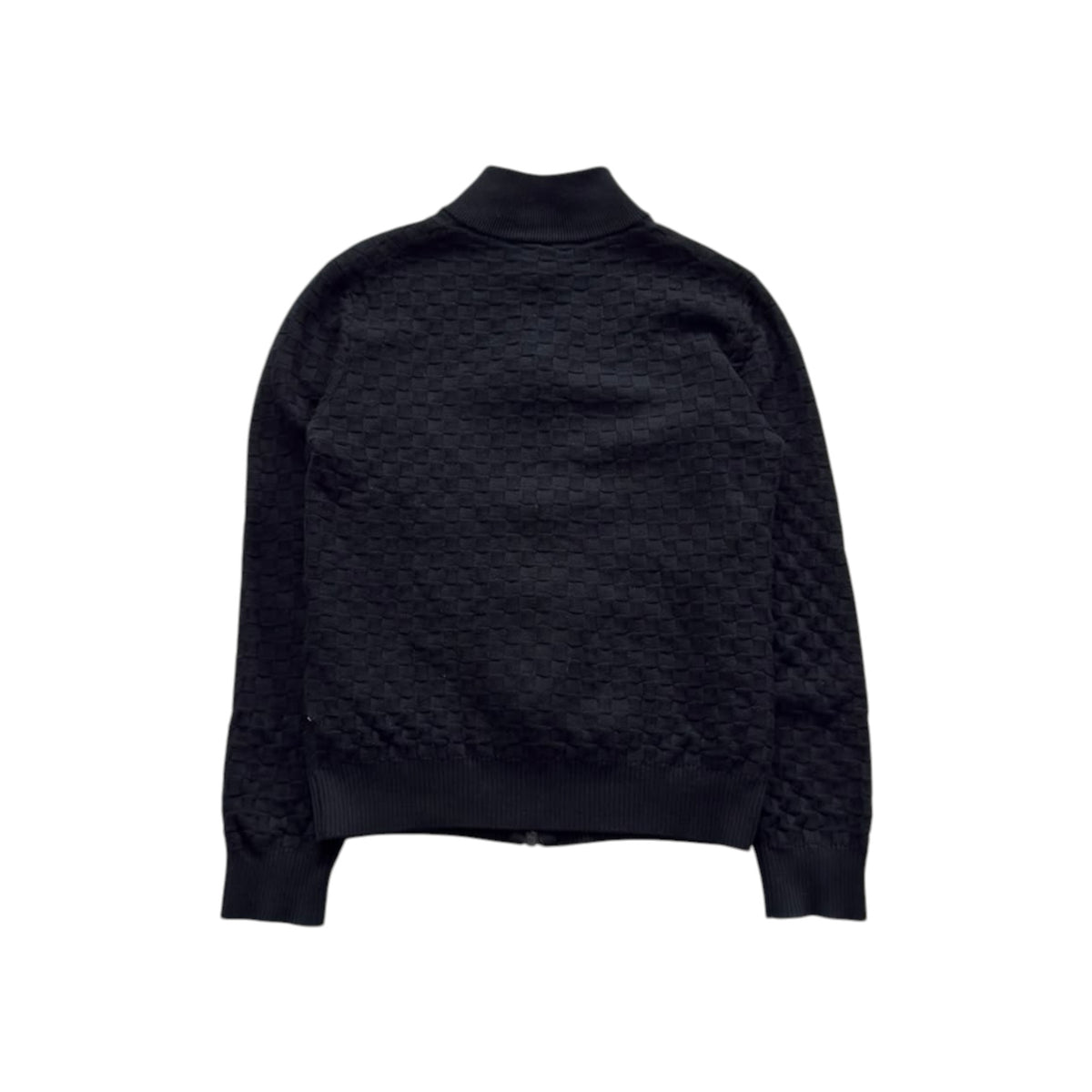 LOUIS VUITTON DAMIER ZIP-UP SWEATSHIRT