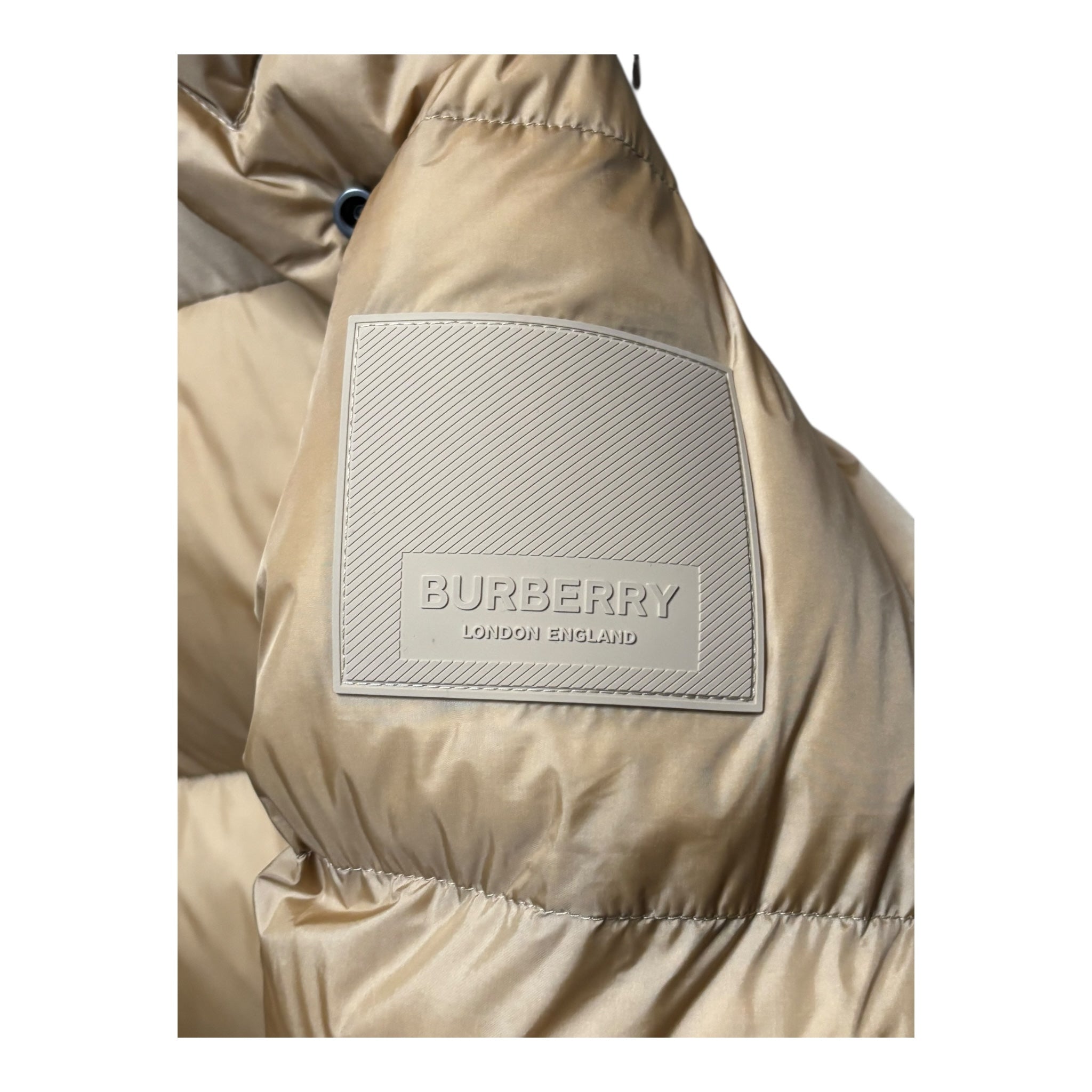 BURBERRY LEEDS HOODED DOWN JACKET