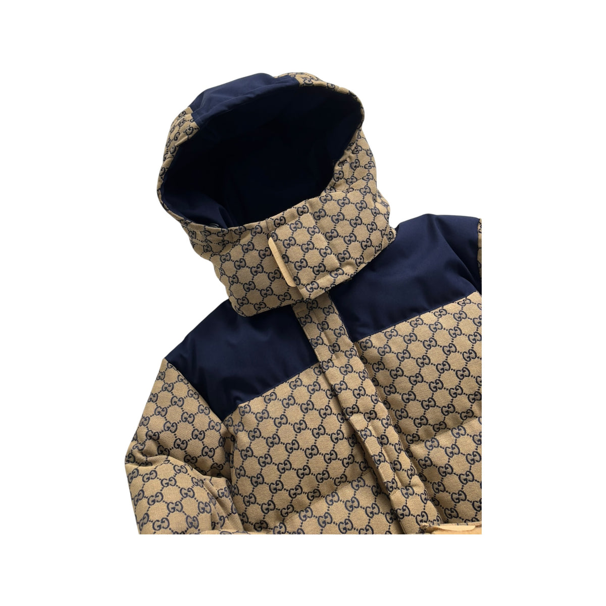GUCCI GG CANVAS MONOGRAM DOWN PUFFER JACKET