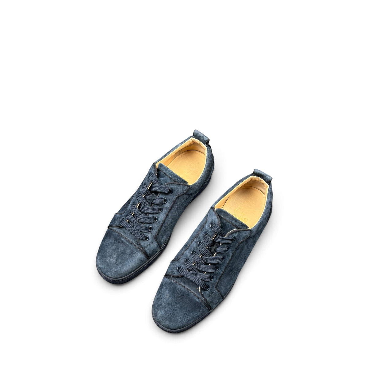CHRISTIAN LOUBOUTIN FLAT SUEDE SNEAKERS