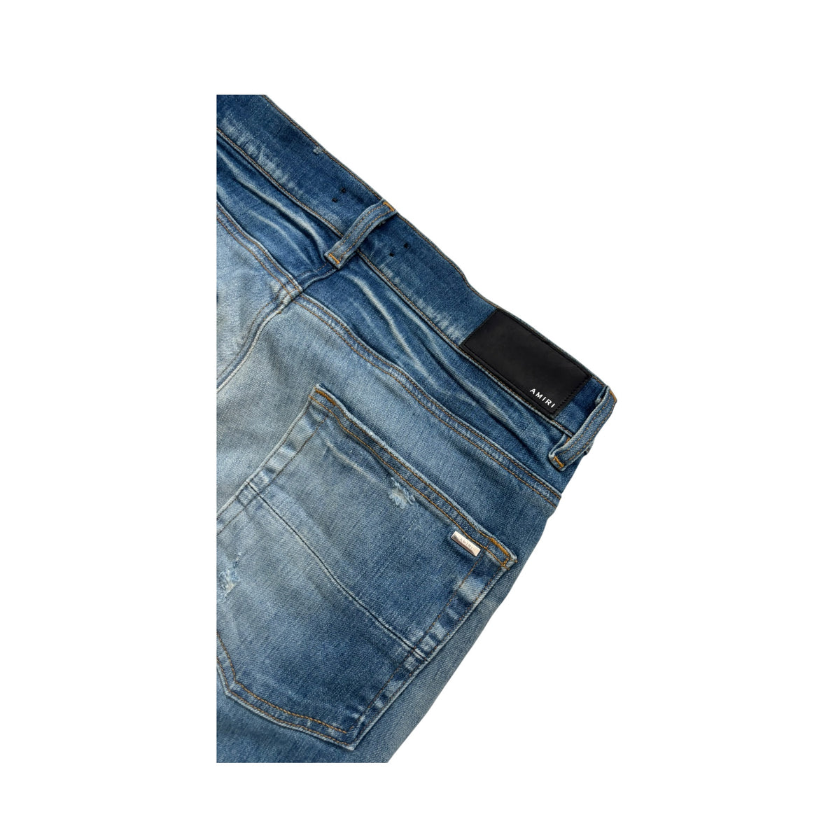 AMIRI MX1 PAISLEY PATCH JEANS