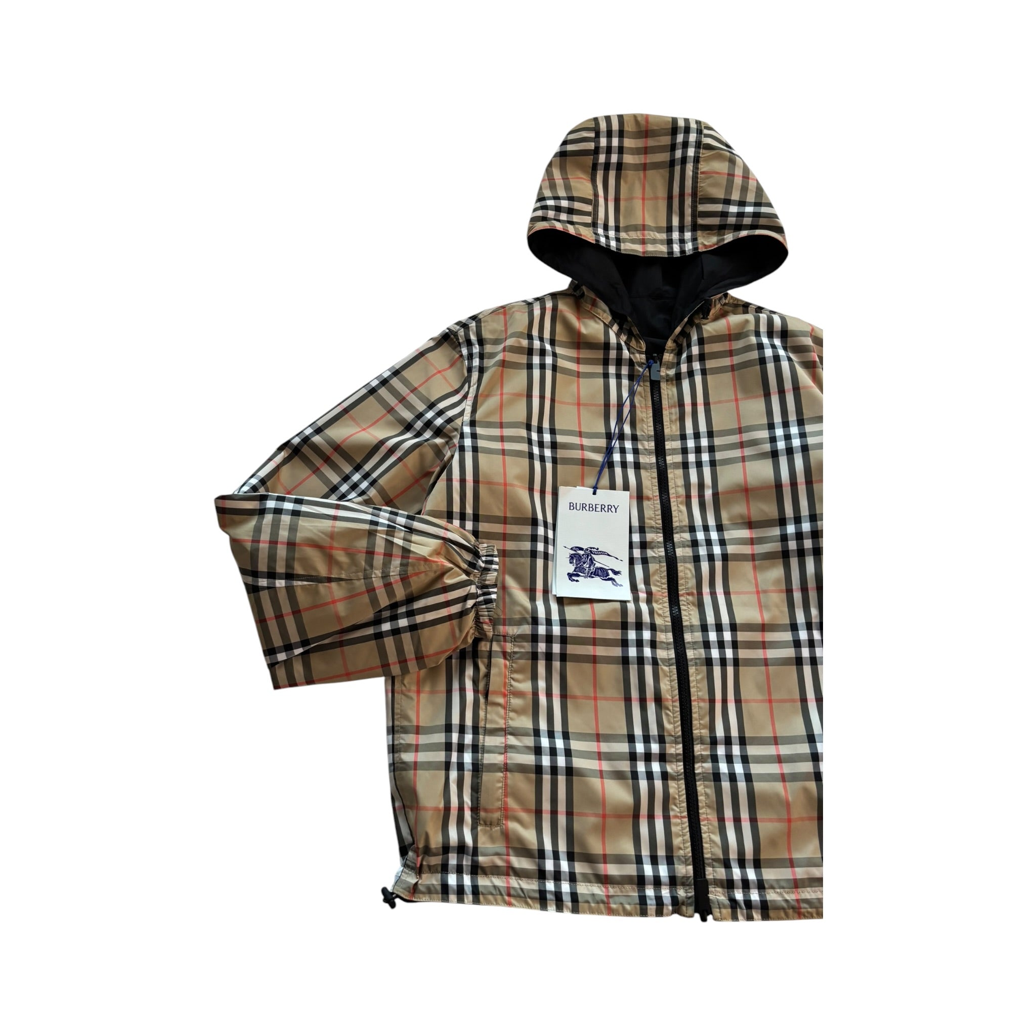 BURBERRY MONOGRAM REVERSIBLE WINDBREAKER
