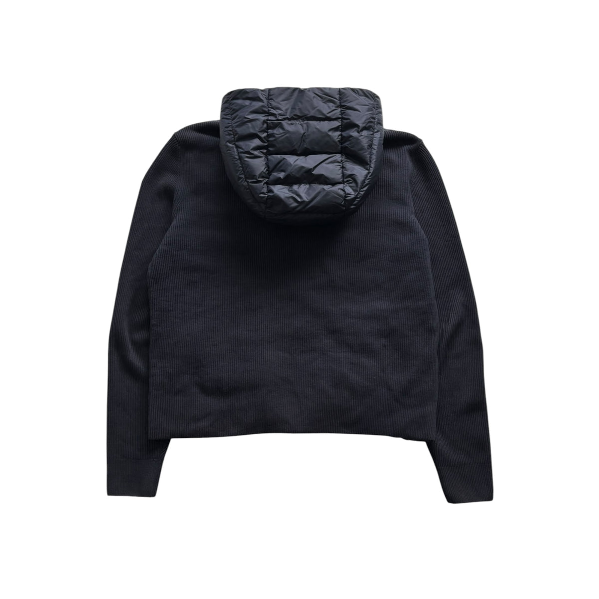 MONCLER HOODED CARDIGAN