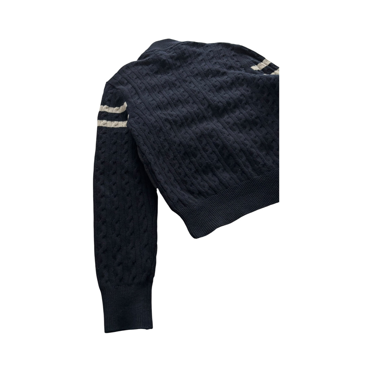 MONCLER STRIPED CARDIGAN