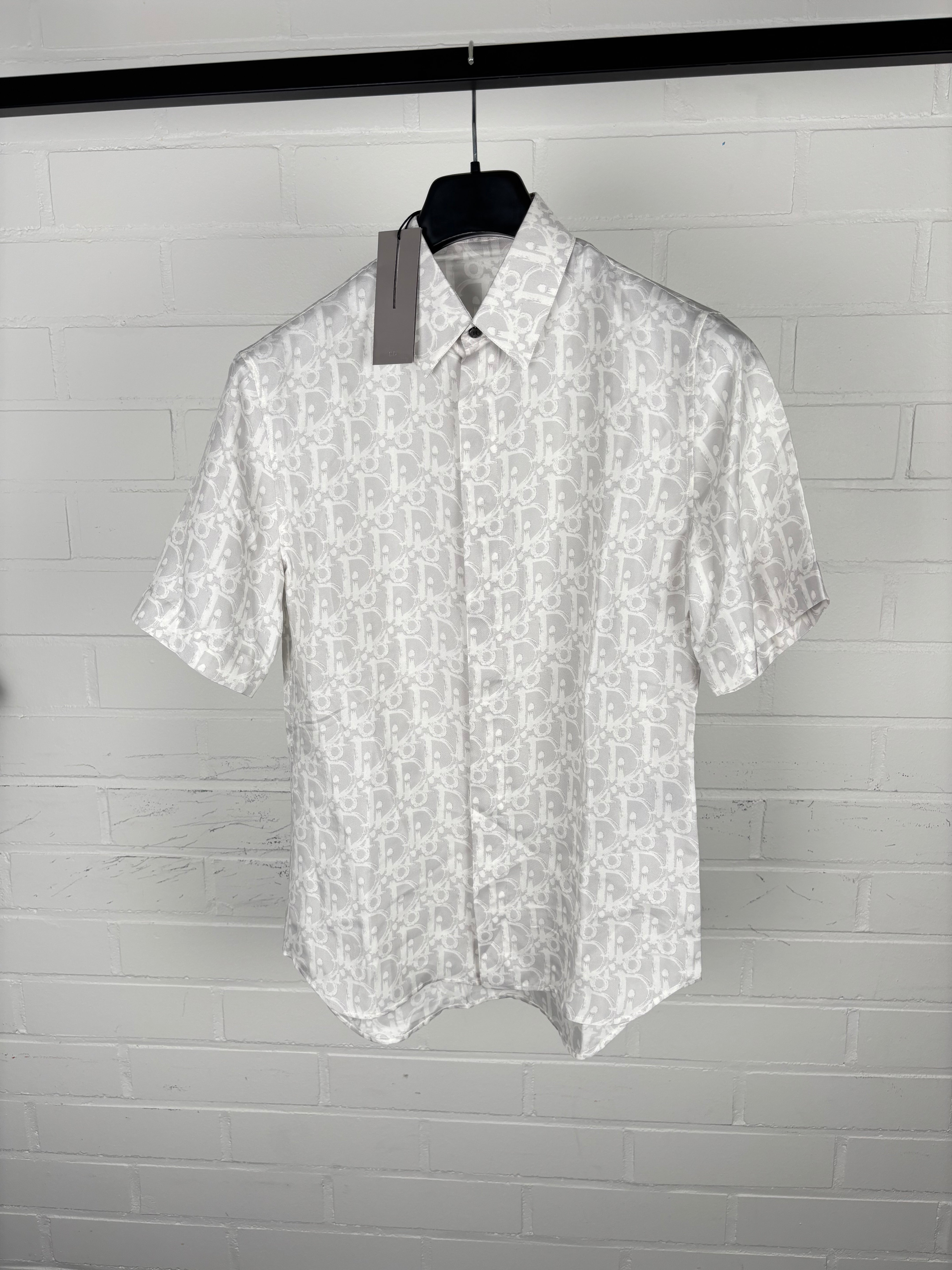 DIOR OBLIQUE SILK T-SHIRT