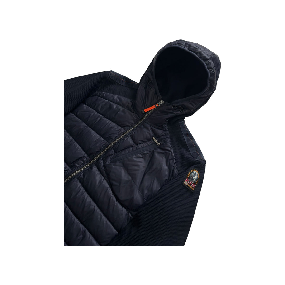 PARAJUMPERS HYBRID NOLAN HOODED CARDIGAN