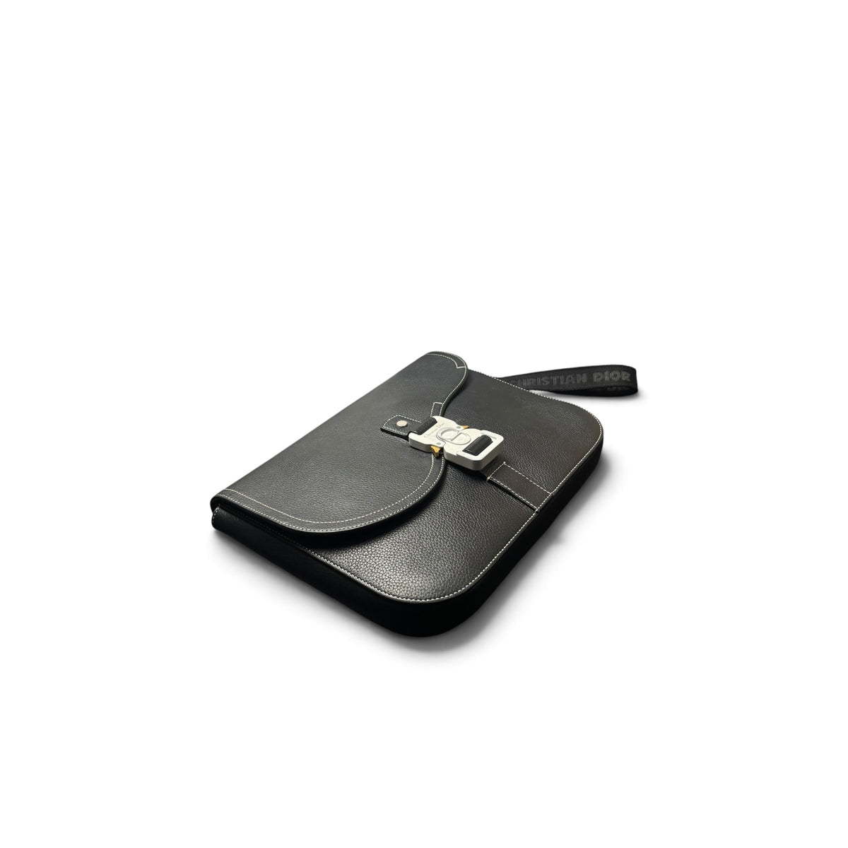 DIOR A5 SADDLE LEATHER BAG POUCH
