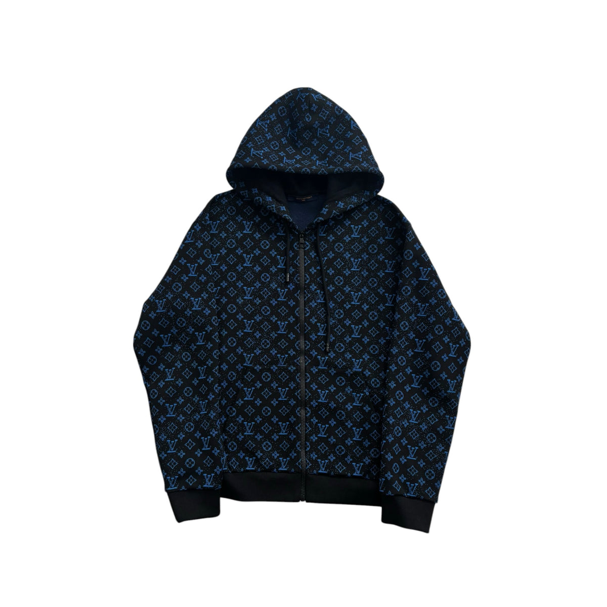 LOUIS VUITTON MONOGRAM ZIP-UP HOODIE