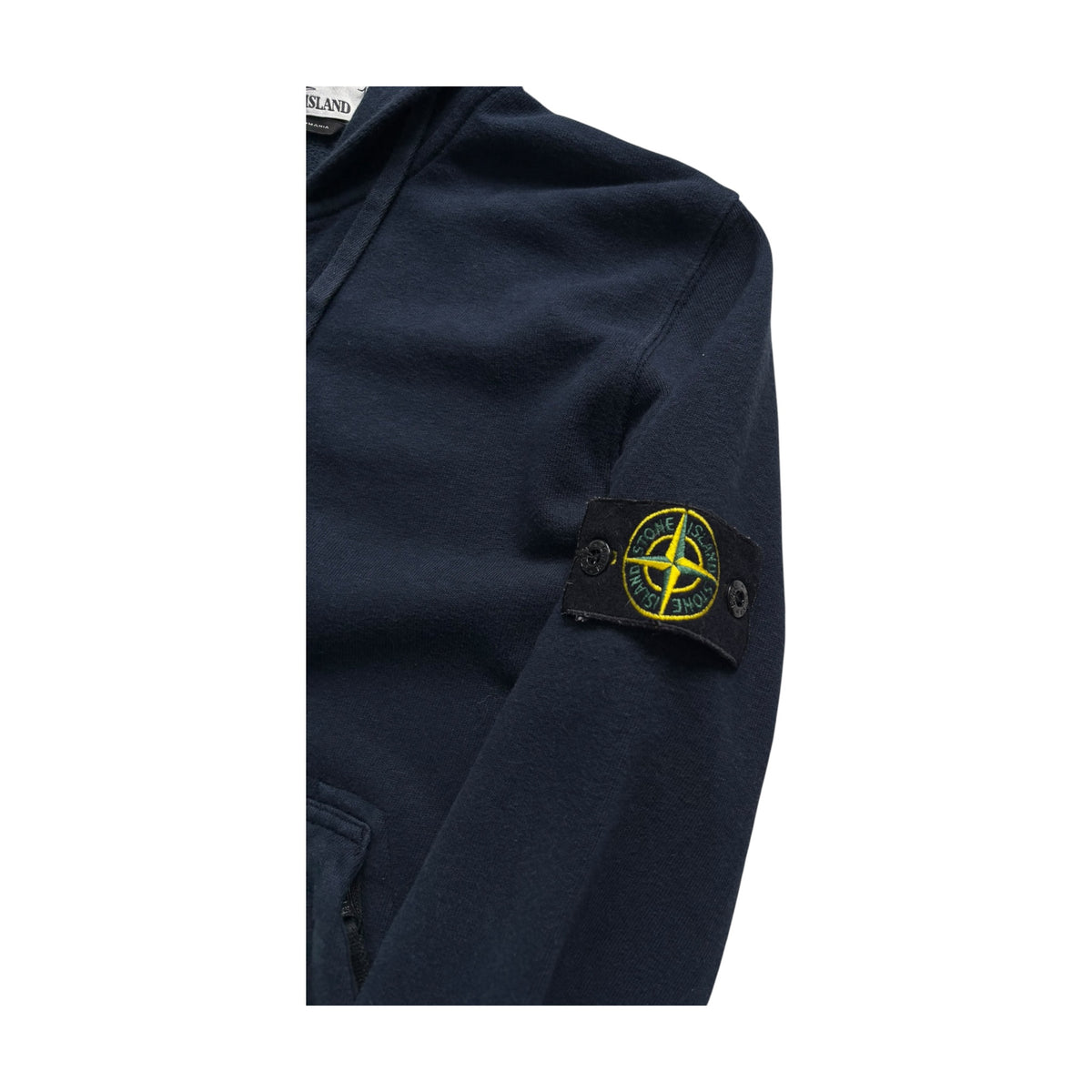 STONE ISLAND ZIP-UP HOODIE