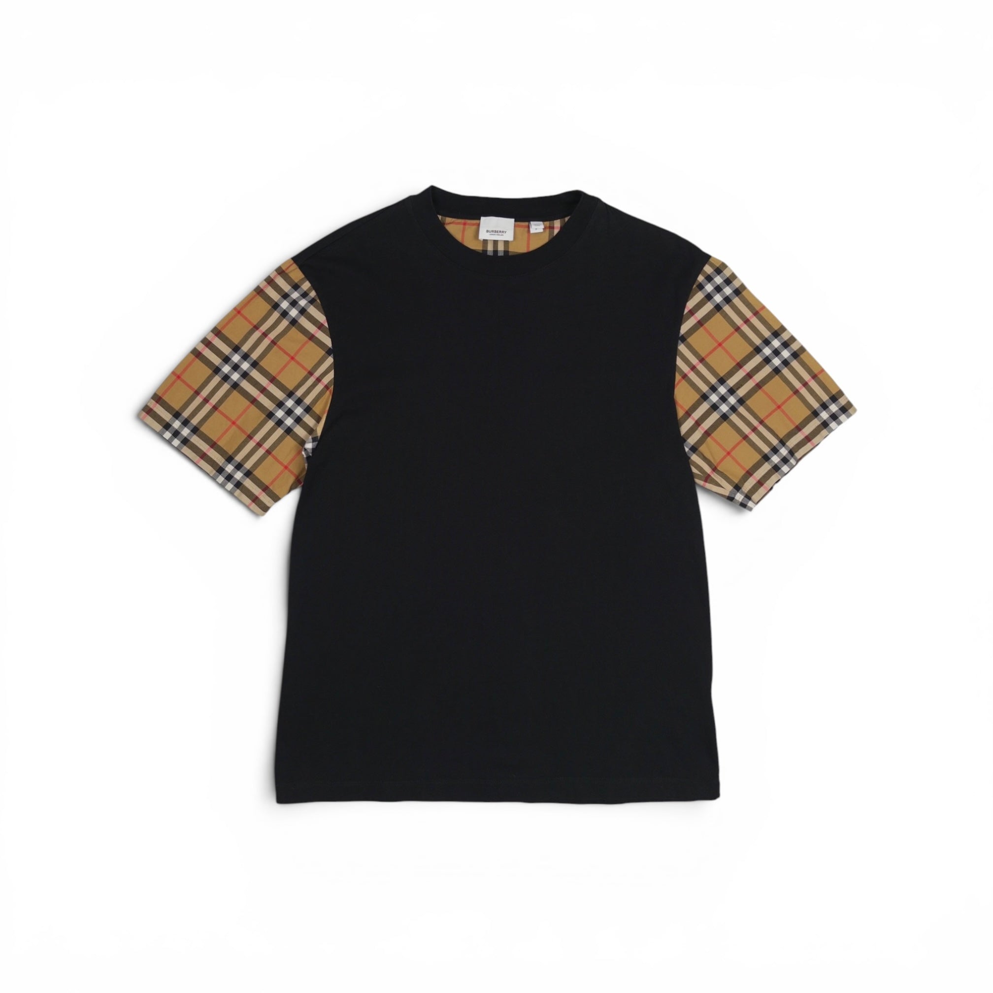 BURBERRY CHECK T-SHIRT