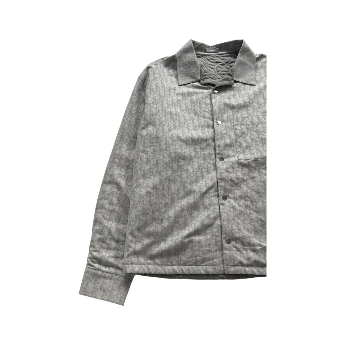 DIOR OBLQUE JACQUARD OVERSHIRT JACKET