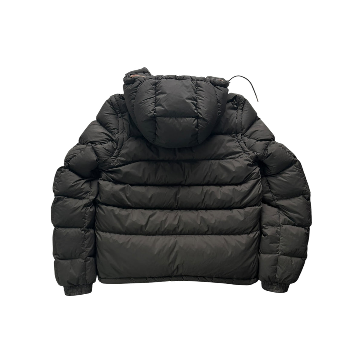 BURBERRY MONOGRAM CHECK COLLAR DOWN JACKET