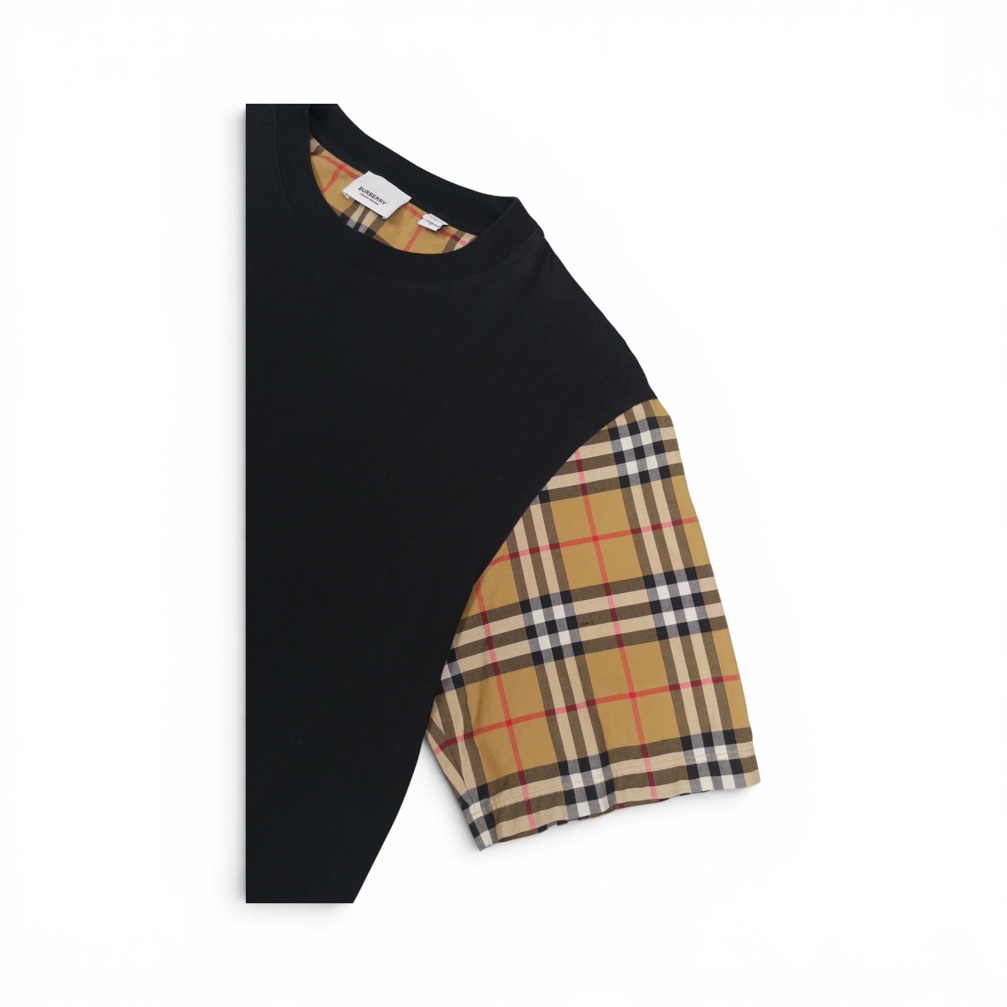 BURBERRY CHECK T-SHIRT
