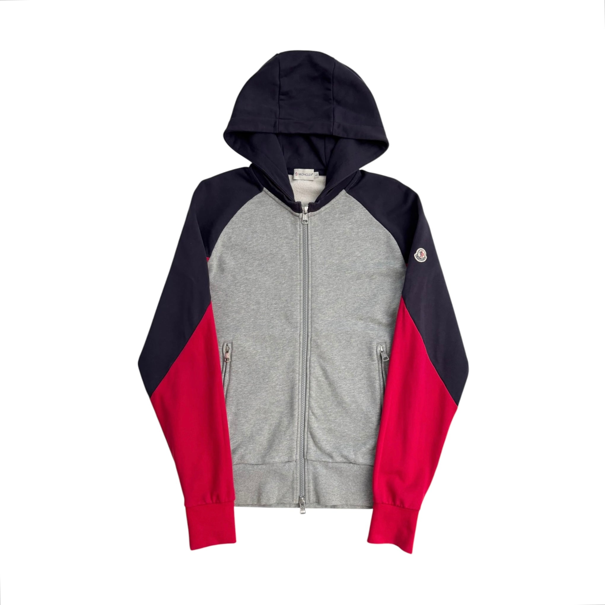 MONCLER ZIP-UP MULTICOLOR HOODIE