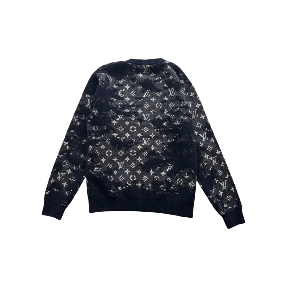 LOUIS VUITTON MONOGRAM GRADIENT KNIT SWEATER