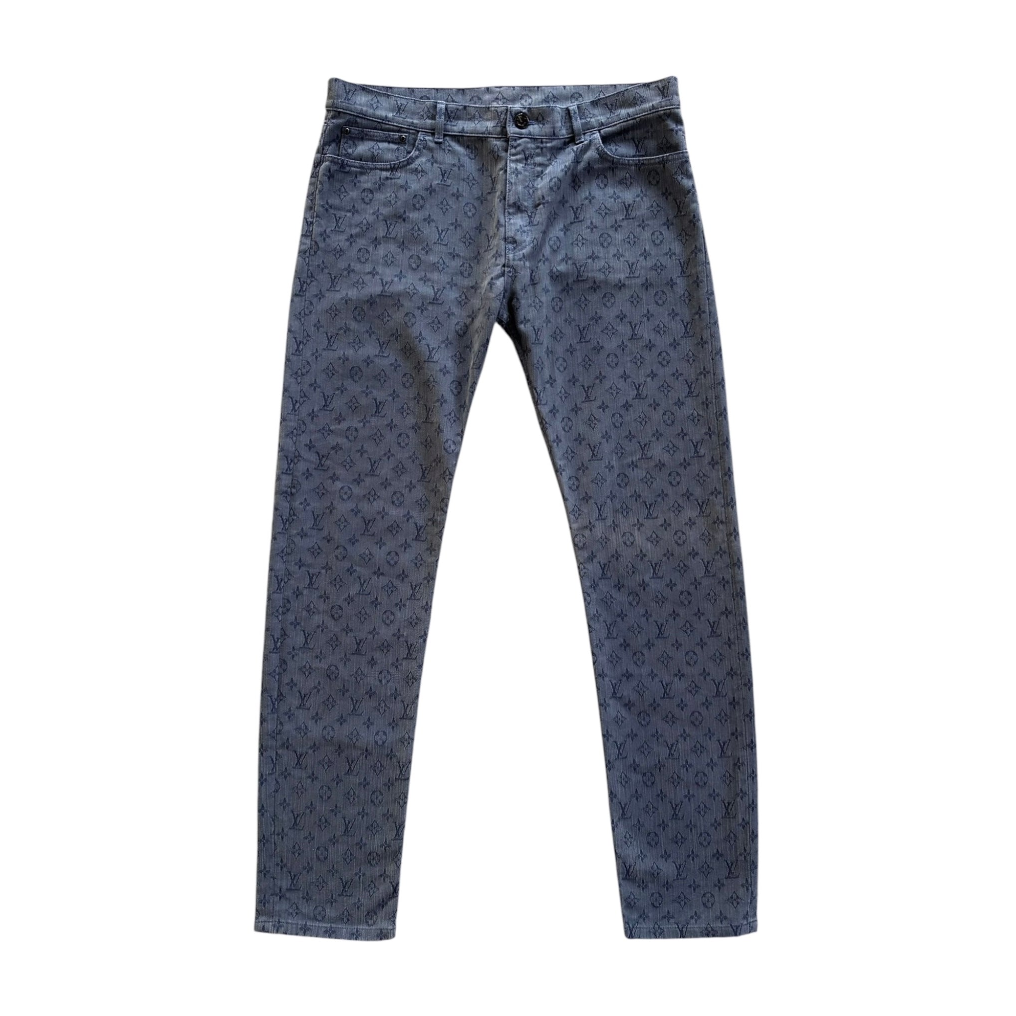 LOUIS VUITTON MONOGRAM JEANS