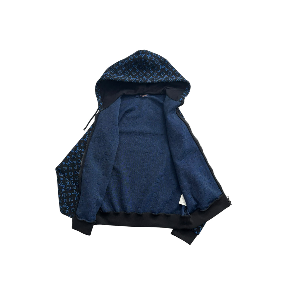 LOUIS VUITTON MONOGRAM ZIP-UP HOODIE