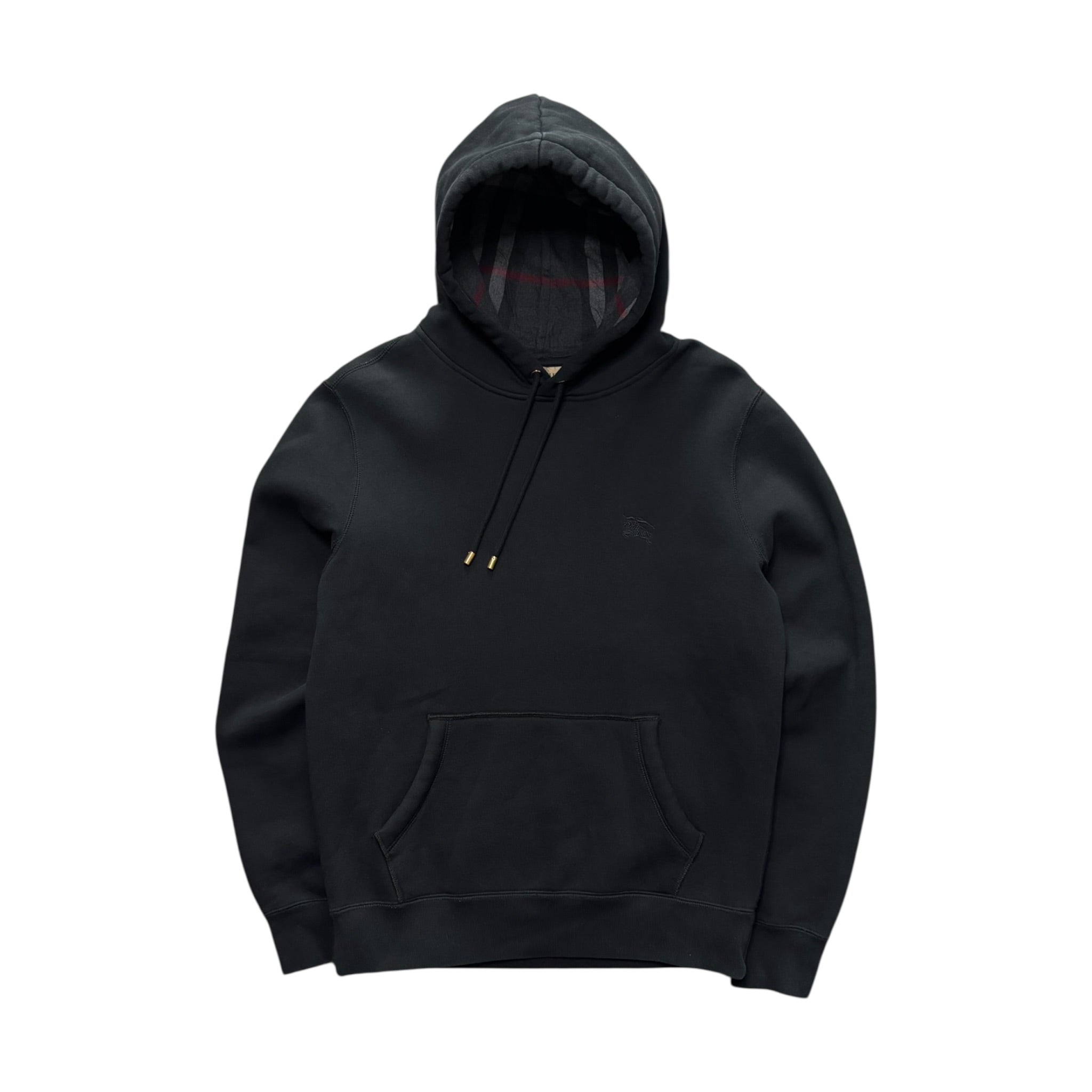 BURBERRY CHECK PULLOVER HOODIE