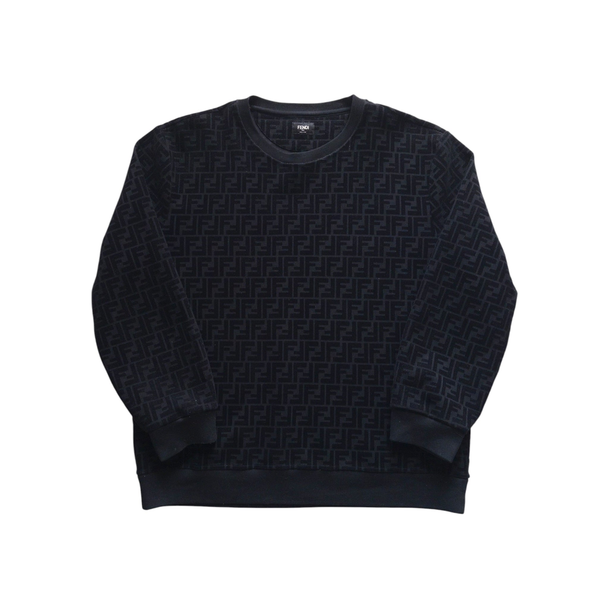 FENDI FF MONOGRAM CREWNECK