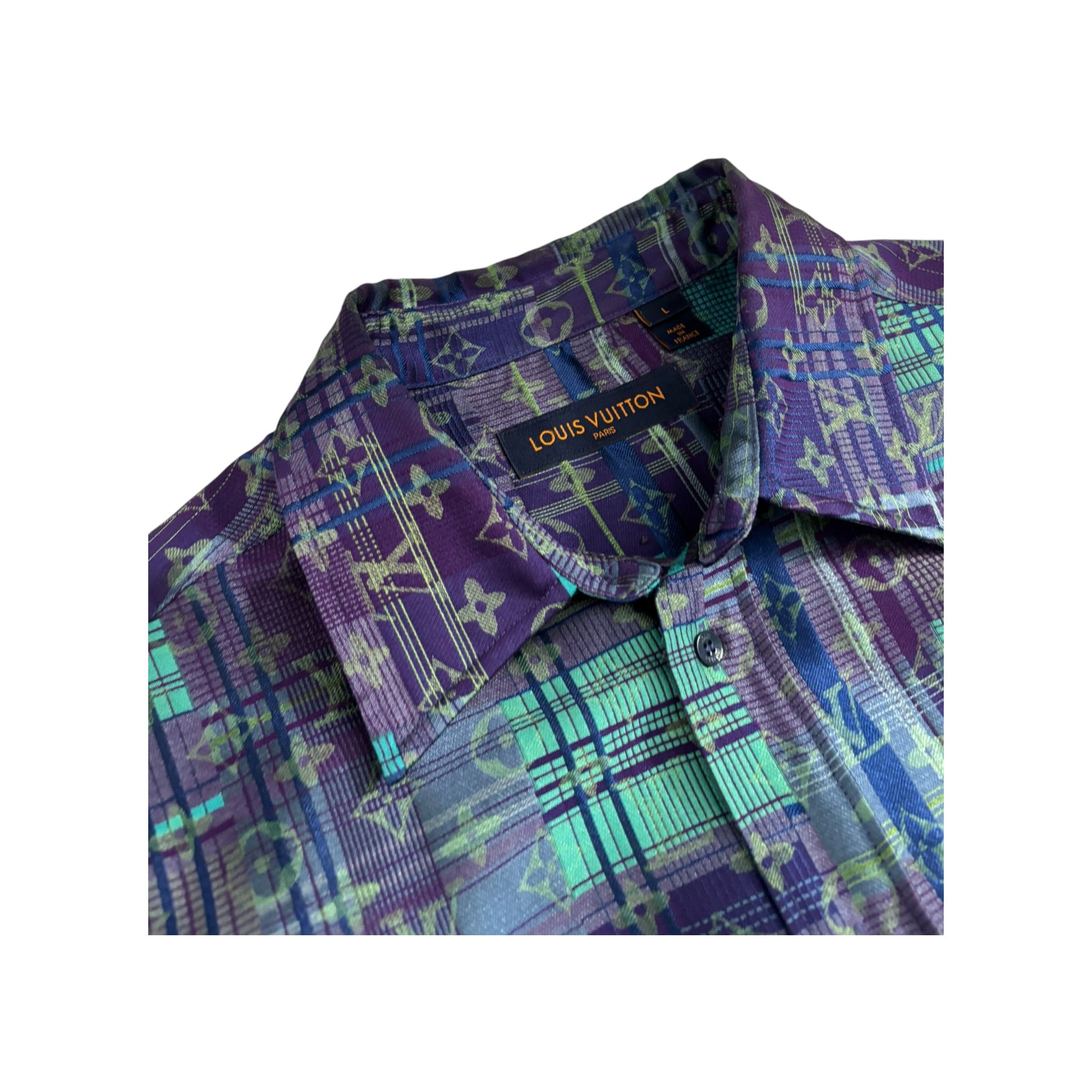 LOUIS VUITTON MONOGRAM NEON SHIRT