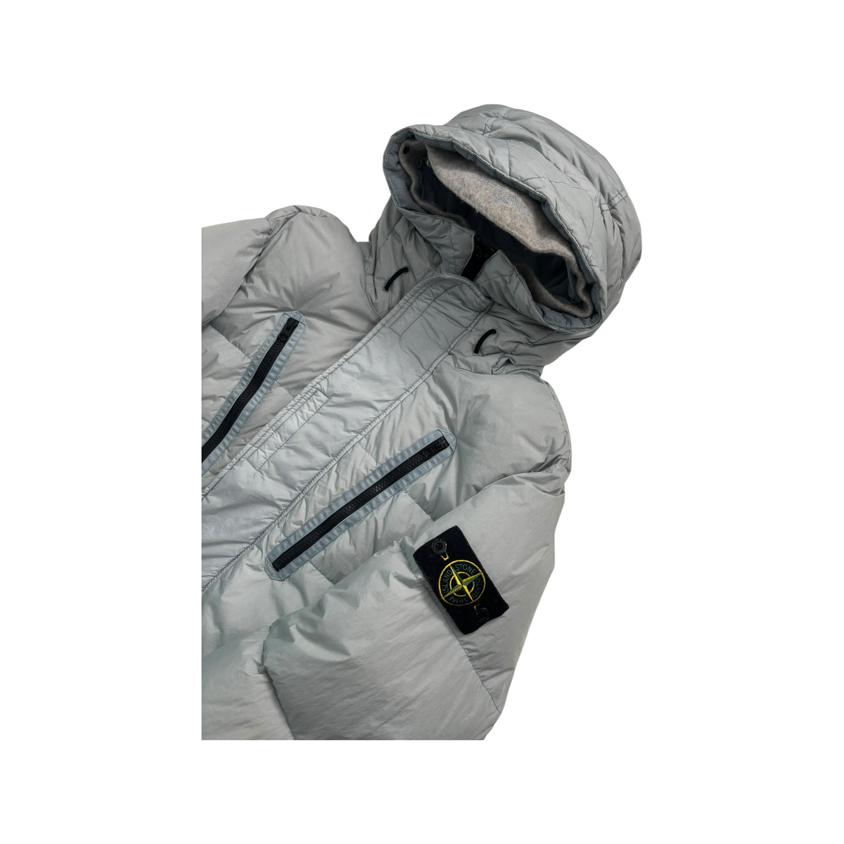STONE ISLAND GARMENT DYED CRINKLE REPS DOWN PARKA