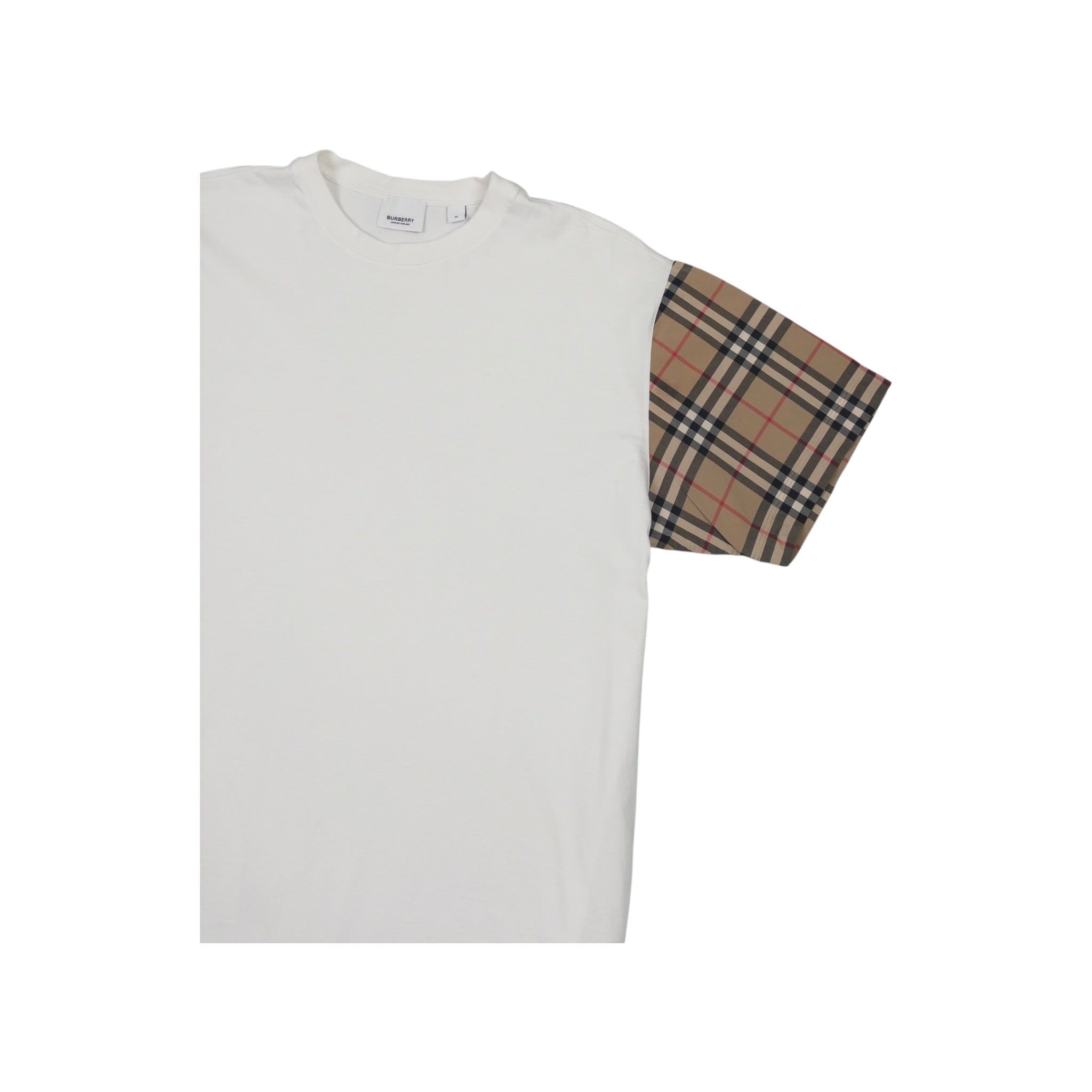 BURBERRY CHECK T-SHIRT