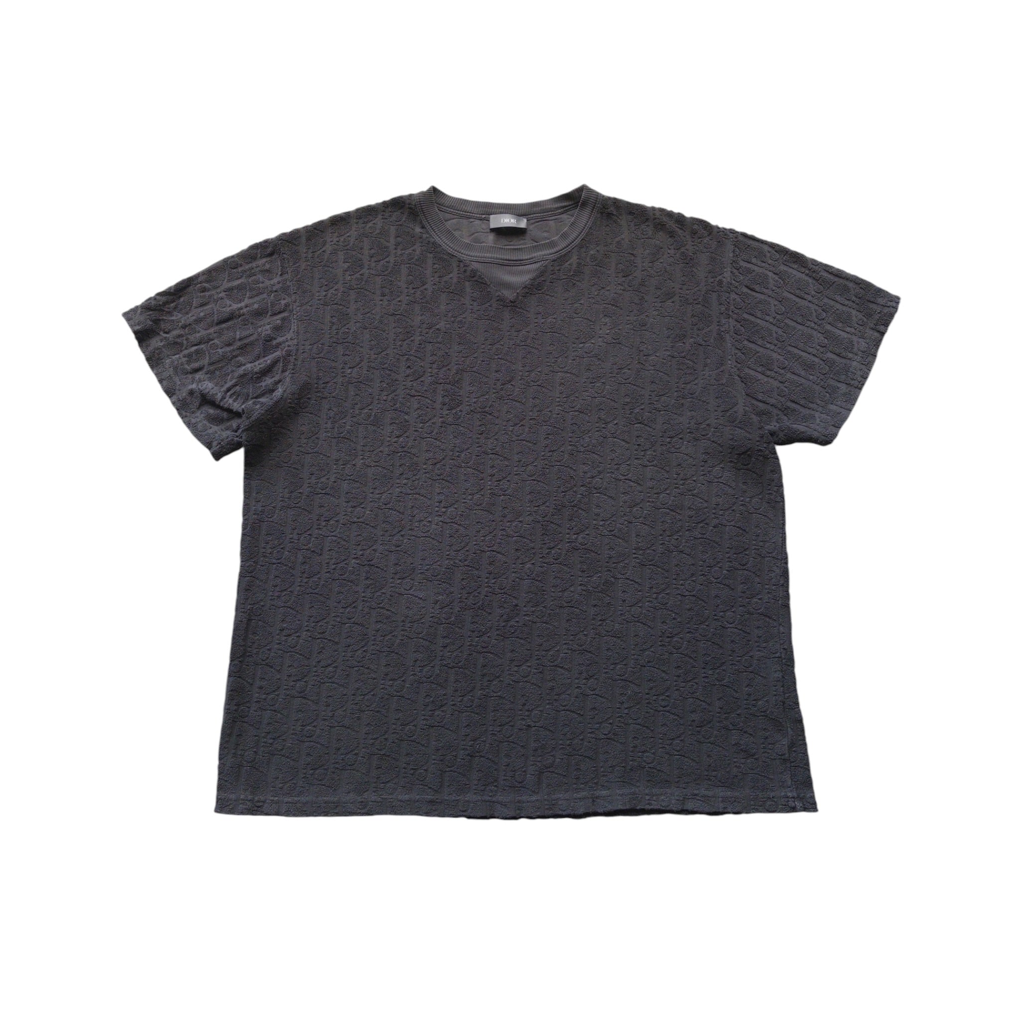 DIOR OBLIQUE TOWELLING T-SHIRT