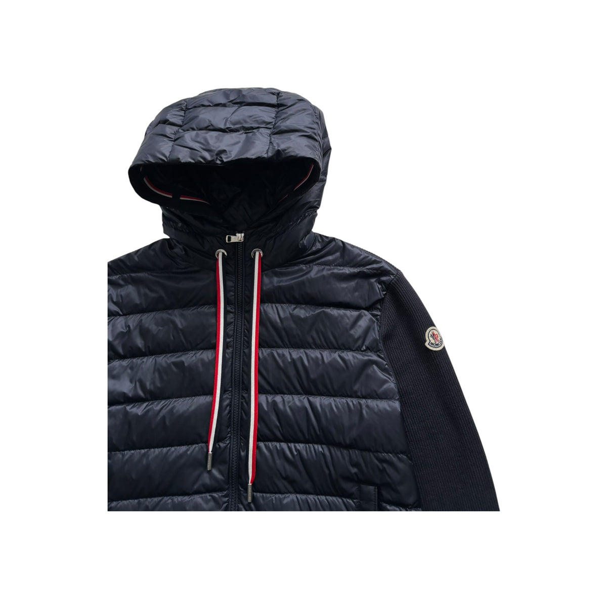 MONCLER HOODED CARDIGAN