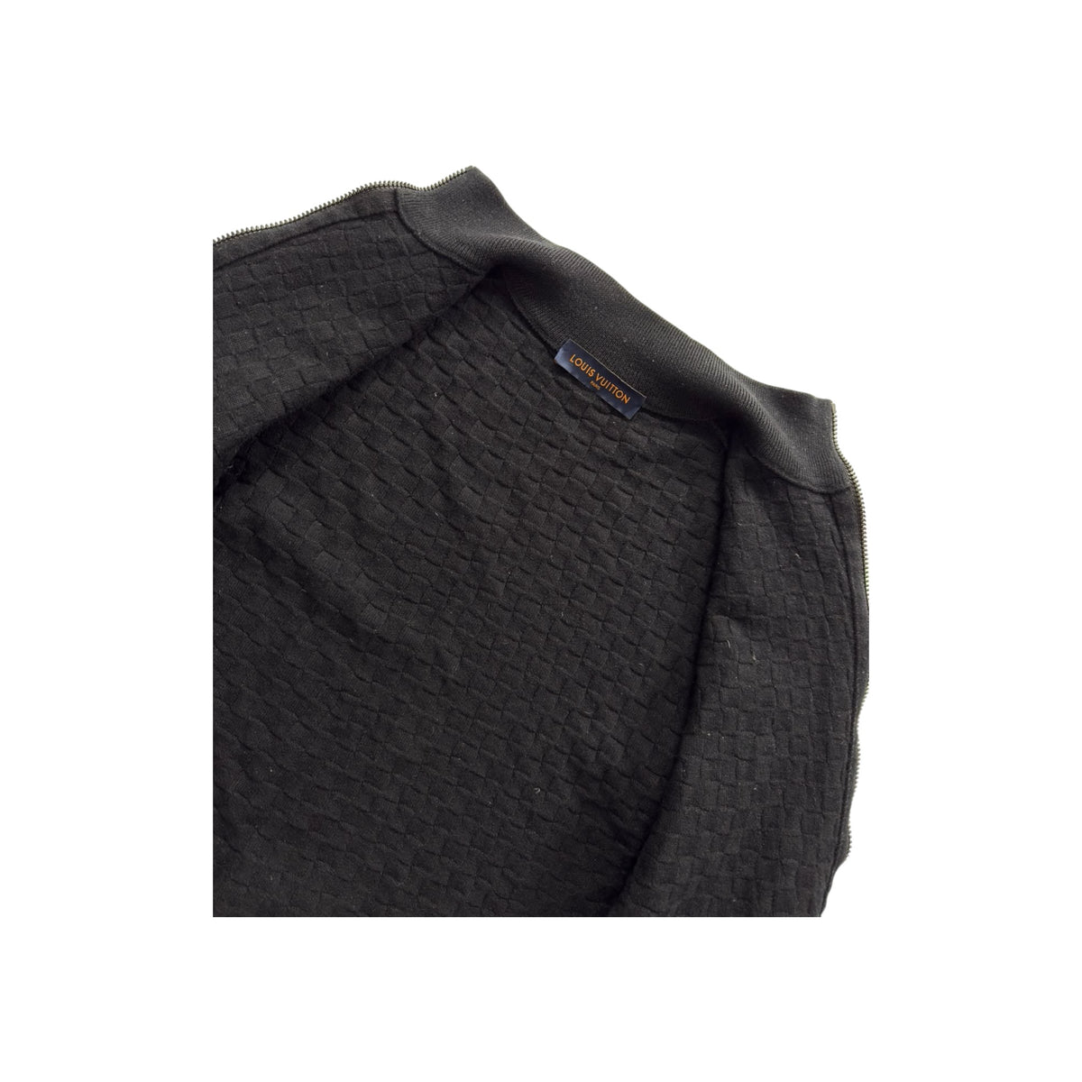 LOUIS VUITTON DAMIER ZIP-UP SWEATSHIRT