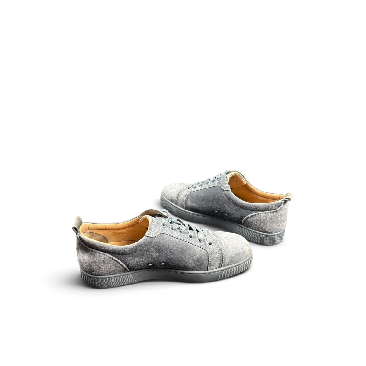 CHRISTIAN LOUBOUTIN FLAT SUEDE SNEAKERS