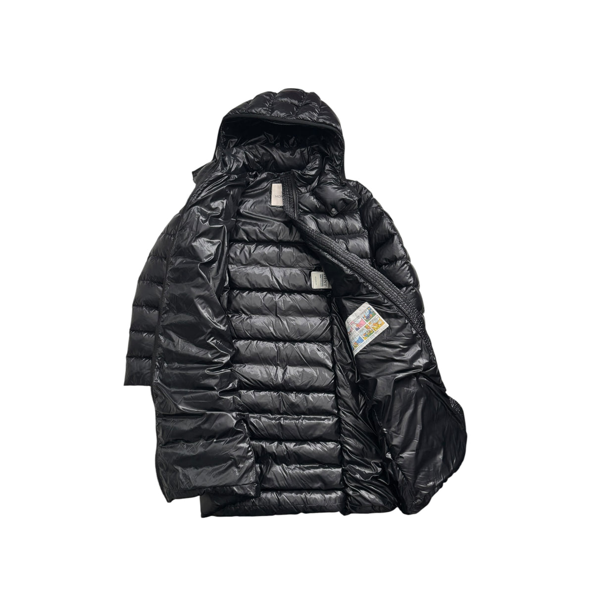 MONCLER WOMENS MOKA LONG DOWN JACKET