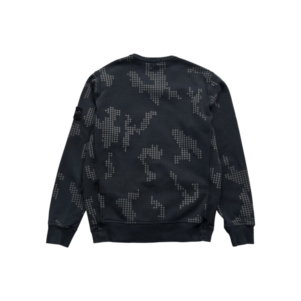 STONE ISLAND ABSTRACT CREWNECK